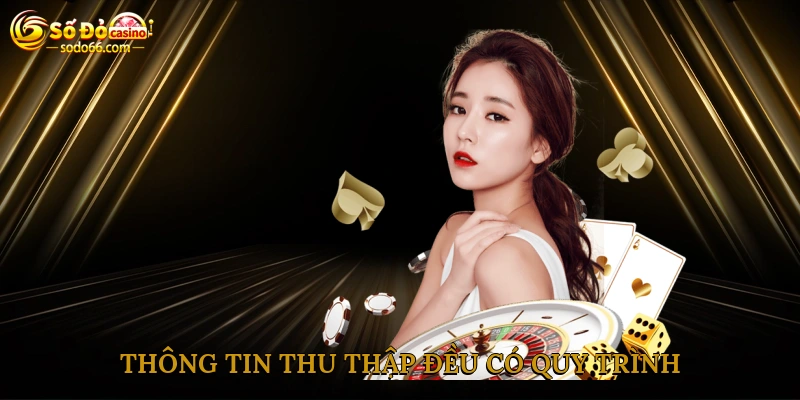 Toàn bộ thông tin thu thập từ khách hàng đều có quy trình